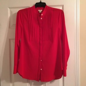 Red XS Red J.Crew blouse